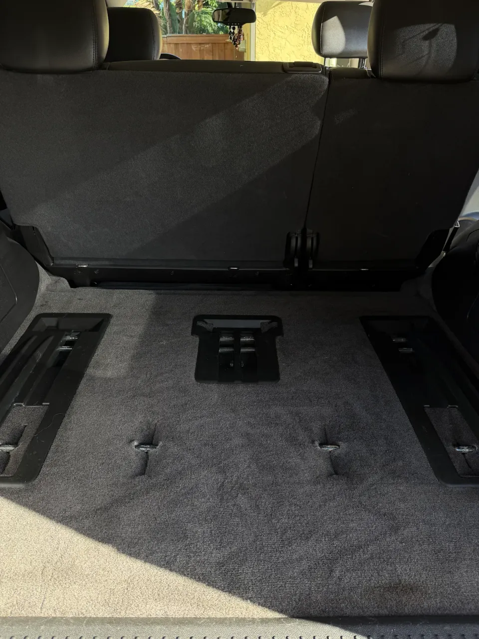 2012 Chevrolet Tahoe interior after complete detail — fully restored like new